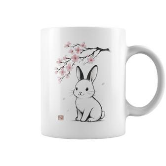 Lapin Lapin Cerisier Japonais Garçons Et Filles Tasse - Cadeauxyz
