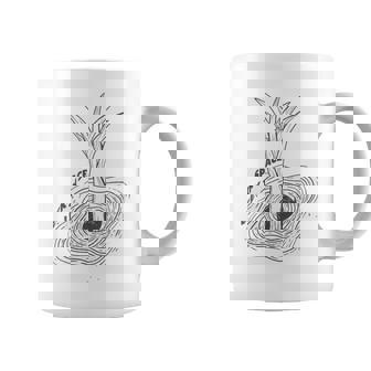 Leak Leek In Space Funny Blackhole Coffee Mug | Mazezy