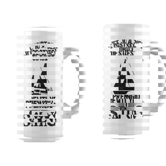 Life Is Just Aeries Obstacles セーリング ヨット コーヒーマグ - Kawaiitshirt