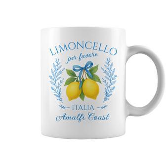 Limoncello Per Favore Lemons Summer Italy Coffee Mug - Thegiftio UK