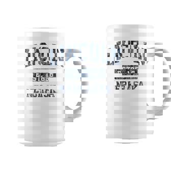 Lincoln Nebraska NE Vintage Established Sports Coffee Mug | Mazezy