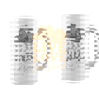 Line Dance Chapeau De Cowboyivre Amour Danse En Ligne Tasse - Cadeauxyz