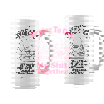 Litter's Full Cat Humor Meme Cat Mom Cat Dad Cat Lover Coffee Mug | Mazezy