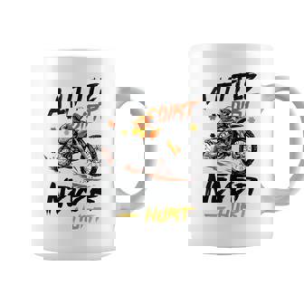 A Little Dirt Never Hurt Motorcross Dirt Bike Tank Top Coffee Mug | Mazezy