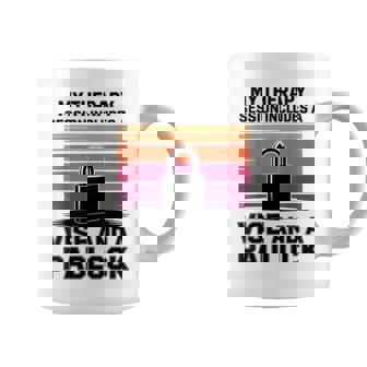 Locksport Enthusiast Colorful Padlock Sunset Coffee Mug | Mazezy