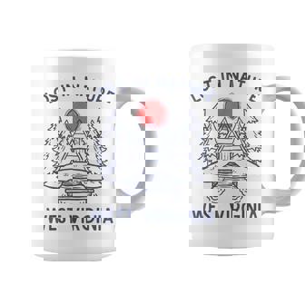 Lost In Nature Vacation Travel West Virginia Coffee Mug | Mazezy