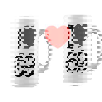 I Love 69 ファニーtシャツ コーヒーマグ - Kawaiitshirt