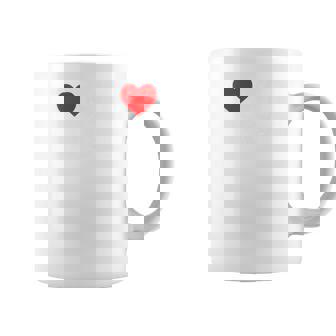 I Love My Aggie Red Heart Coffee Mug - Monsterry