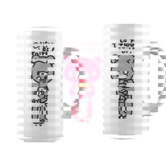 I Love You To Bits Gloomy Bear Coffee Mug - Monsterry