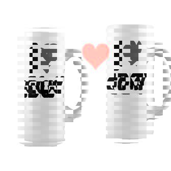 I Love Geology- Heart Geologist Professor Rocks Tectonic Coffee Mug | Mazezy