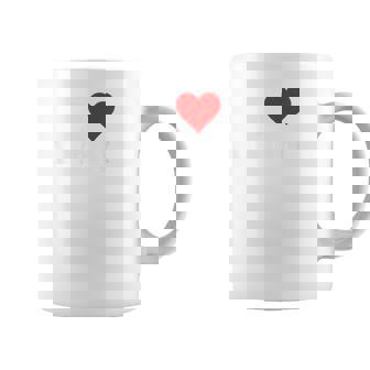 I Love Latinas Con Estampado En La Espalda Taza de café - Regaloses