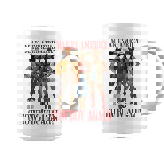 Makes America A Cowboy Again Melanin Cowgirl Western Tank Top Coffee Mug | Mazezy