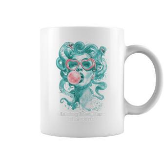 Making Hard Since 700 Bc Feminist Medusa Bubblegum Women Coffee Mug - Monsterry