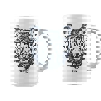 Mama Bear Face Sunglasses Print Mother's Day Coffee Mug | Seseable CA