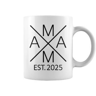 Mamá Est 2025 Madre 2025 Mamá 2025 Taza de café - Regaloses