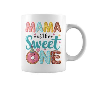 Mama Of The Sweet One 1St Birthday Girl Donut Party Coffee Mug - Monsterry
