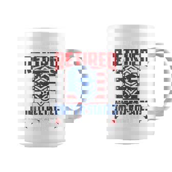 Master Sergeant Retired Air Force Military Retirement Father Premium Coffee Mug | Mazezy