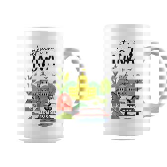 Meet Me In Iowa Cute US State Travel Retro Women Coffee Mug | Mazezy