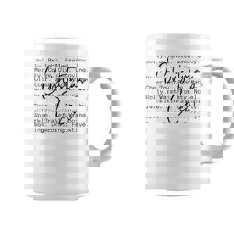 Merry Christmas Crew Family Matching Christmas Xmas Pajama Coffee Mug | Seseable UK