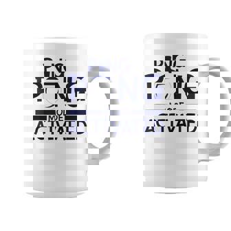 Mode Activated Table Tennis Player Paddle Sport Tank Top Coffee Mug | Mazezy