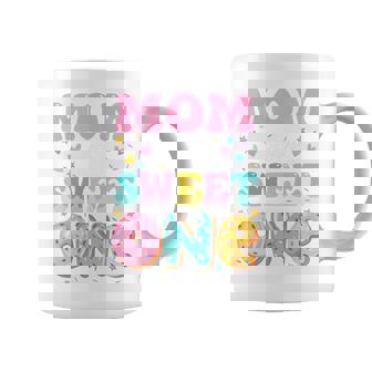 Mom Of The Sweet One 1St Birthday Donut Bday Party Tri-Blend Coffee Mug | Seseable FR