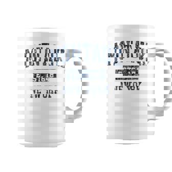 Montauk New York Ny Vintage Established Sports Coffee Mug - Thegiftio