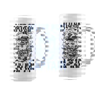 Motor Boat Captain Vintage Bearded Sailor Nautical Men Coffee Mug | Mazezy