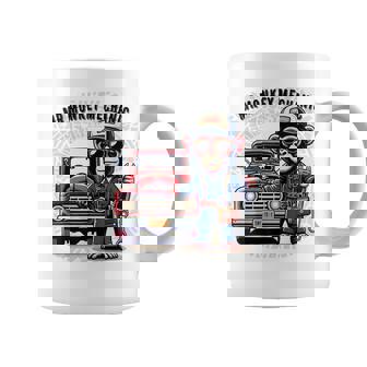 Mr Cute Monkey Mechanic Sunglasses Working On Vintage Truck Coffee Mug | Mazezy