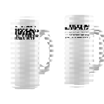 Musicians Just Taste Better Hot Band Musician Music Coffee Mug | Mazezy