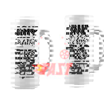 Nanny Of The Two Fast 2nd Birthday Racing Car Family Coffee Mug | Mazezy