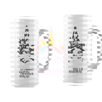 Nannycorn Cute Nanny Grandma Unicorn Tank Top Coffee Mug | Mazezy