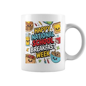 National School Breakfast Week Breakfast Program Lovers 2025 Coffee Mug - Thegiftio UK