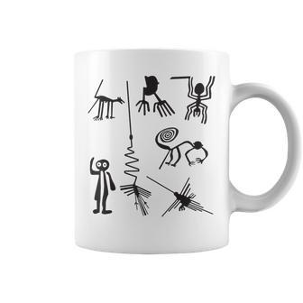 Nazca Lines 古代ufoエイリアン地球外生命アートtシャツ コーヒーマグ - Kawaiitshirt