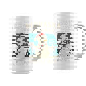 Nebraska Snowman Shirt Welcome To NE State Xmas Tee Tank Top Coffee Mug | Mazezy