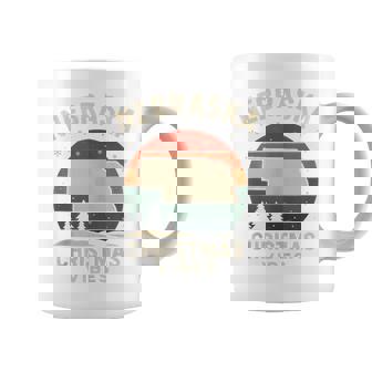 Nebraska Vibes Shirt Retro Circle NE State Xmas Scene Tank Top Coffee Mug | Mazezy