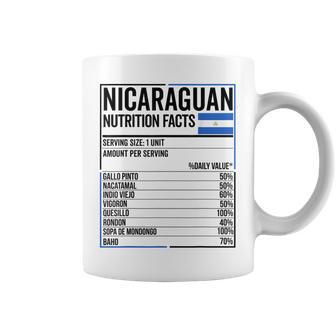 Nicaraguan Nutrition Facts Nica Camiseta Nicaragua Nicayo Coffee Mug - Thegiftio UK