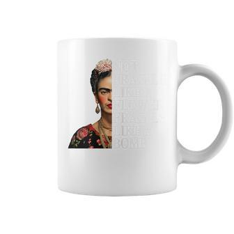 Not Fragile Like A Flower Coffee Mug - Thegiftio UK