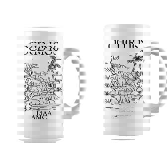 Ocho Rios Jamaica Minimalist City Skyline Travel Souvenir Coffee Mug | Mazezy