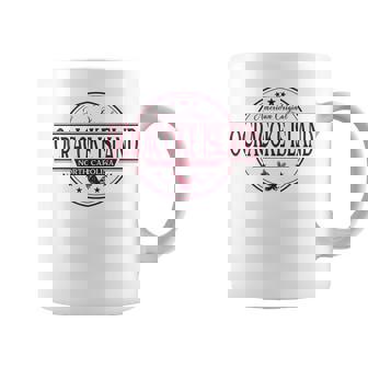 Ocracoke Island North Carolina Ocracoke Island NC Label Coffee Mug | Mazezy