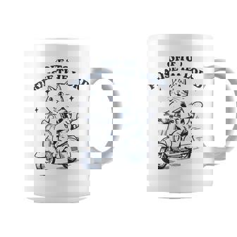 Off To Praise The Lord Christian Cat Faith Humor Coffee Mug | Seseable CA