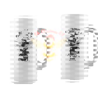 Oh Christmas 6-7 Bee Humor Festive Insect Quote Coffee Mug | Mazezy