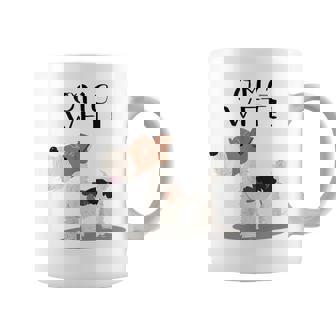 Omg Wft ワイヤーフォックステリアシャツ コーヒーマグ - Kawaiitshirt