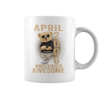 On Back 2006年4月 20歳の誕生日 20歳 テディベア コーヒーマグ - Kawaiitshirt
