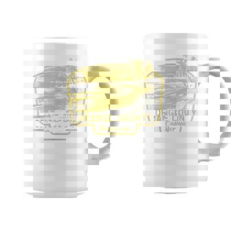 Orange County California Beach Surf Vintage Blue Men Women Coffee Mug | Mazezy