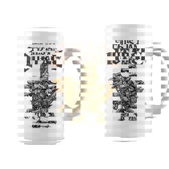 This Is An Outrage Princess Cat Donut Gold Mens Coffee Mug | Seseable CA