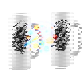 Outta This World Cute Planet Space Lover Astronaut Galaxy Coffee Mug | Mazezy