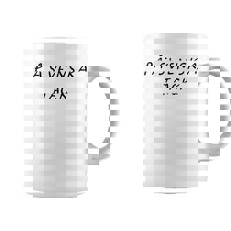 På Svenska Tack Swedish Teacher Sweden Back To School Coffee Mug | Mazezy