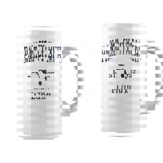 Panama City Beach FL JN1 Vintage Athletic Blue Tank Top Coffee Mug | Mazezy