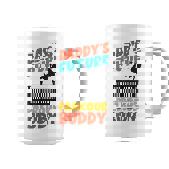 Parkour フリーランニング トレーサー キッズ Daddys フューチャー パルクール コーヒーマグ - Kawaiitshirt