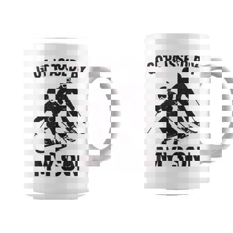 Got Passed By My Son Skiing Family Winter Sports Fun Coffee Mug - Seseable